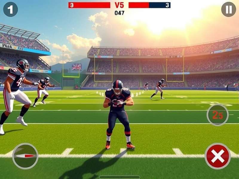 Indian NFL Titans Fury Game Screenshot